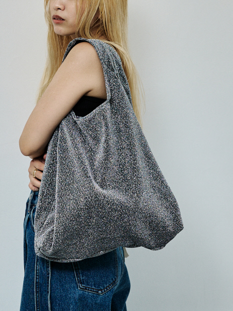 【AT CREATION】ラメ トートバッグ