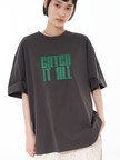 ロゴプリント オーバーサイズ Tシャツ｜2タイプ