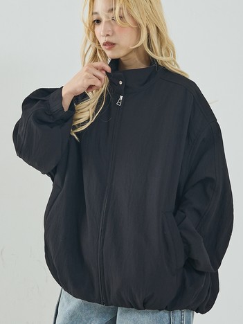 中綿 ドルマン ボリューム ブルゾン