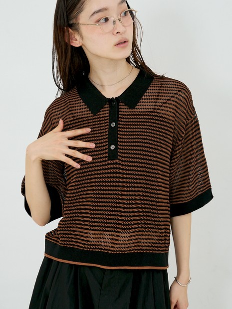 メッシュ ポロニット