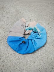 【LY】Chouchou フォトプリント転写シュシュ｜ボリュームツイスト