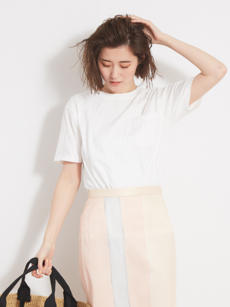 ピースダイコットンTシャツ