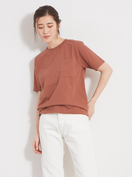 ピースダイコットンTシャツ