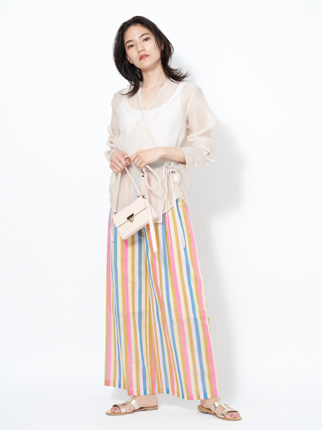 【20SS】シアーカシュクールブラウス【予約】