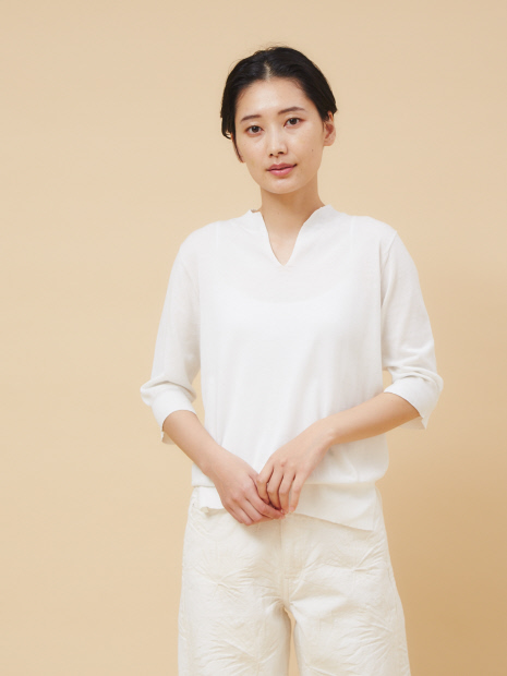 【20SS】エッセンシャルコットンニット