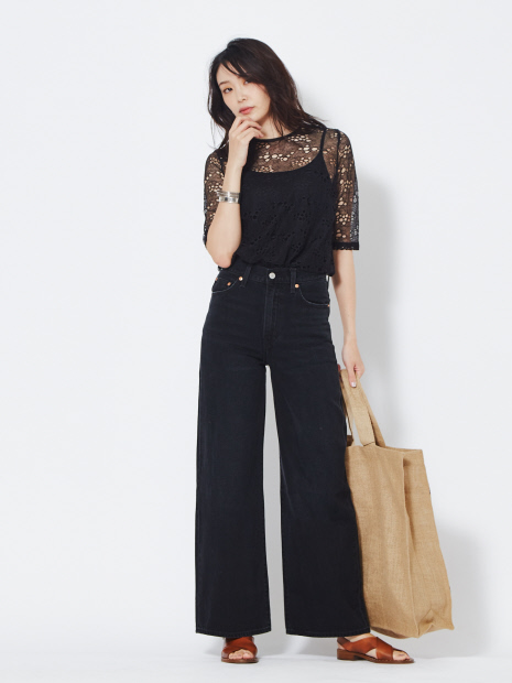 LEVIS PIBGAGE WIDE REGデニムパンツ