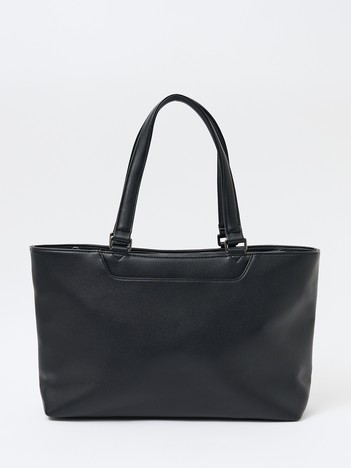 【ABAHOUSE　les essentiels】 定番トートバッグ / スプリットレザー/シュリンク/クラッチバッグ付き / ブリーフバッグ /A4サイズ対応