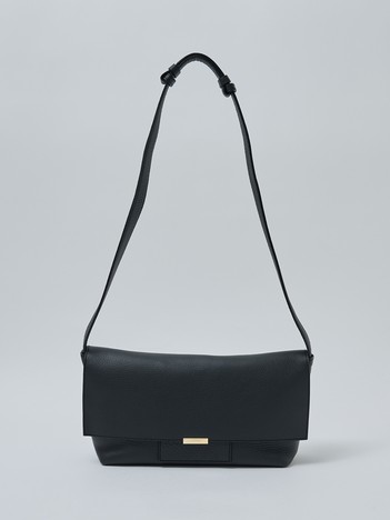 【UNISEX】NATURAL SHRINK LEATHER - SHOULDER BAG / ナチュラルシュリンクレザー - ショルダーバッグ