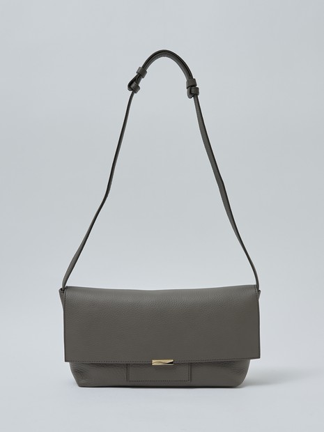 【UNISEX】NATURAL SHRINK LEATHER - SHOULDER BAG / ナチュラルシュリンクレザー - ショルダーバッグ
