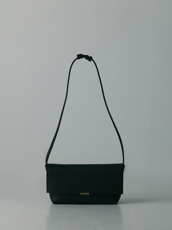 【UNISEX】NATURAL SHRINK LEATHER - SHOULDER BAG / ナチュラルシュリンクレザー - ショルダーバッグ