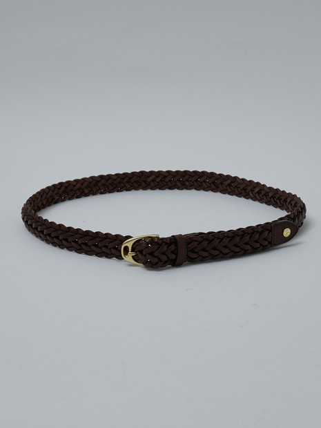【UNISEX】 COW LEATHER (SHOULDER) 3D MESH BELT / 牛革(ショルダーレザー) 3Dメッシュベルト