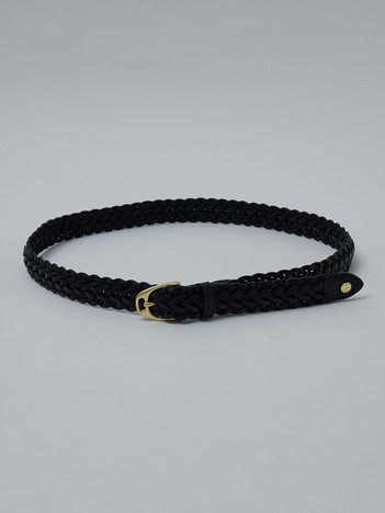 【UNISEX】 COW LEATHER (SHOULDER) 3D MESH BELT / 牛革(ショルダーレザー) 3Dメッシュベルト