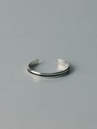 【UNISEX】CENTER LINE NARROW BANGLE / センターライン ナロー バングル