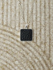 INDIAN JEWELRY ZUNI Character's Channel Inlay Silver/インディアン