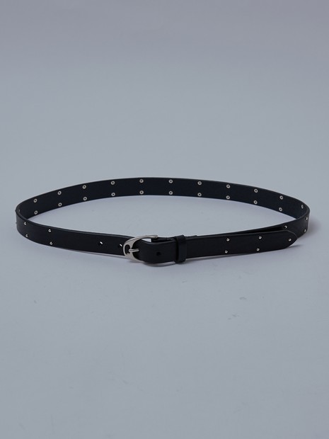 【UNISEX】 COW LEATHER (SHOULDER) STUDS BELT / 牛革(ショルダーレザー) スタッズベルト