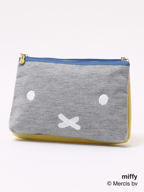 【人気コラボ第2弾】★miffyコラボ2口ポーチ