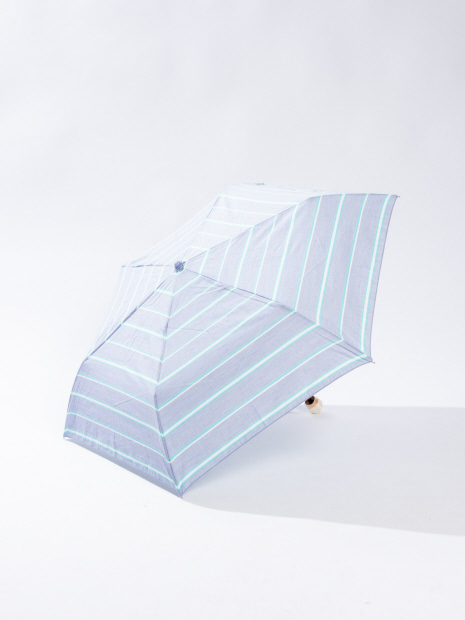 ビコーズ/シャンブレボーダー折傘