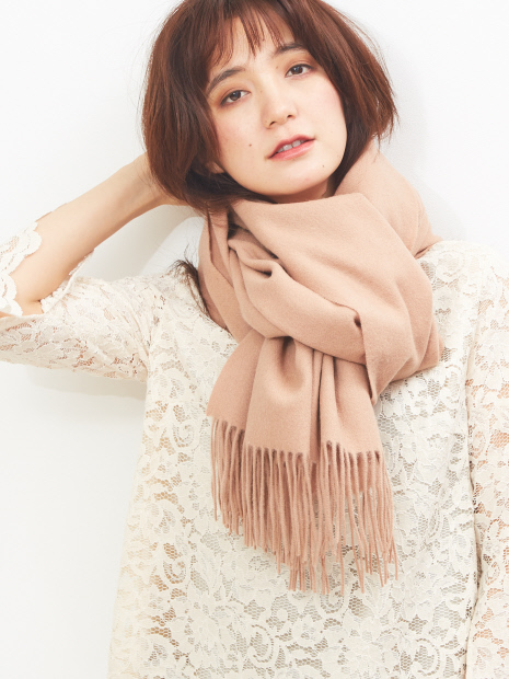 ★TWEEDMILL/無地ストール