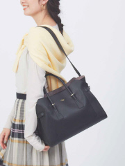 RingWrap/2層オープントートバッグ(L)
