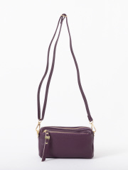 SOEUR/レザースクエアミニポシェットショルダーBAG