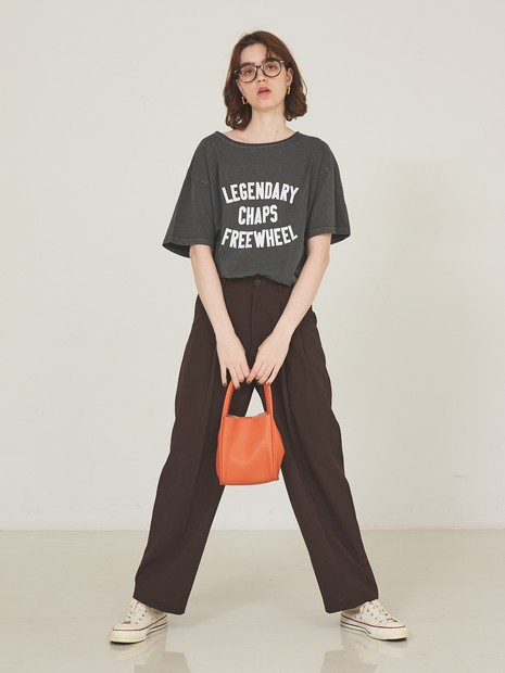 新色追加/再入荷】○SOEUR/ミニショルダーバケットバッグ（ポーチ付