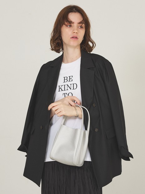 【新色追加/再入荷】●SOEUR/ミニショルダーバケットバッグ（ポーチ付)
