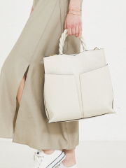 Twiste/ダブルポケット2WAYトート L｜LOWELL Things / ロウェル シングス