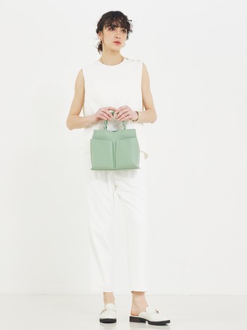 TWISTE/ダブルポケット2WAYトート M｜LOWELL Things / ロウェル シングス