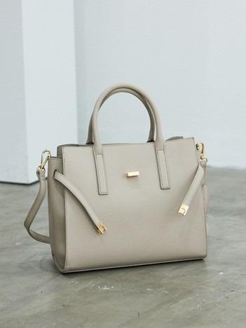 ●SOEUR/ベルテッド2WAYトートバッグ