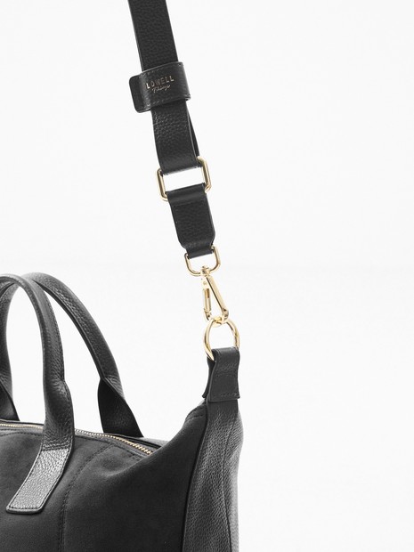 Velu / 2WAYスエードボストンバッグ｜LOWELL Things / ロウェル シングス