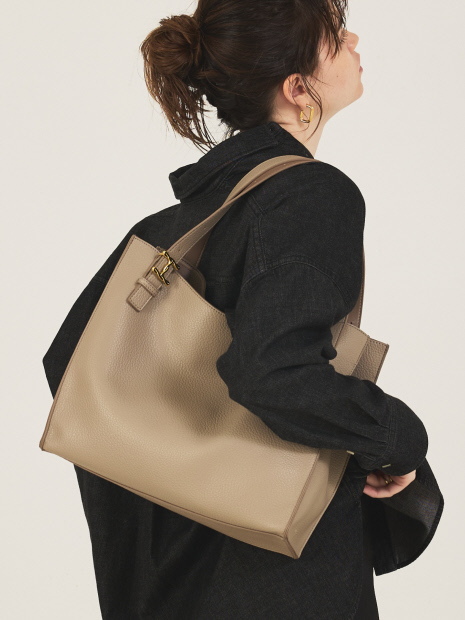 Peak/メタルモチーフオープントート｜LOWELL Things / ロウェル シングス