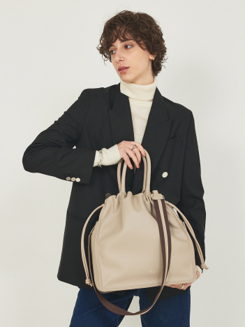 Poche/ドローストリングトートＬ