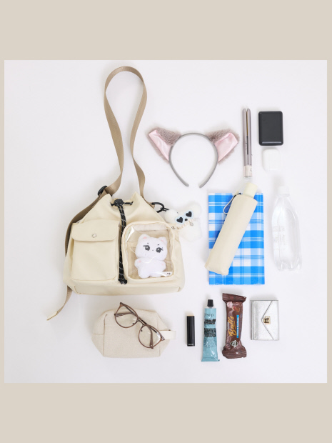 オシゴト/巾着ショルダーバッグ【推し活】【予約】