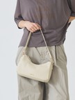 ●SOEUR/2WAYレザーハーフムーンショルダー