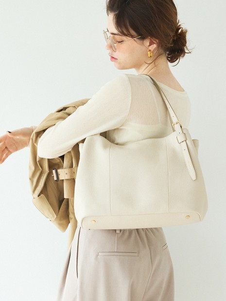 Leciel/レザーA4トート【予約】｜LOWELL Things / ロウェル シングス