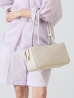 Raffy/レザースクエアボストン