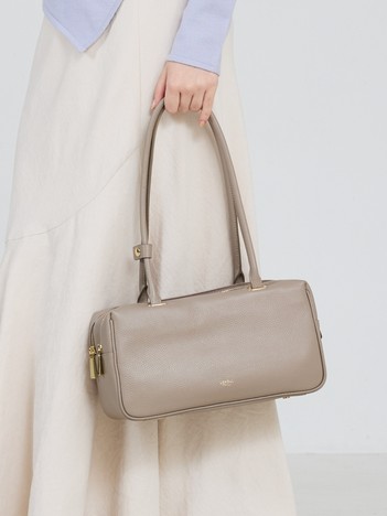 Raffy/レザースクエアボストン