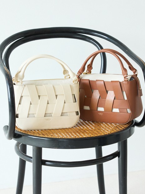 Latti/レザー2WAYミニショルダーバッグ