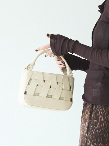 Latti/レザー2WAYミニショルダーバッグ