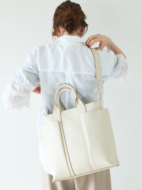 Ordi/ダブルポケット2WAYトート｜LOWELL Things / ロウェル シングス