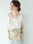 Muget/ダブルハンドルミニショルダーBAG
