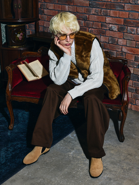 【MADE IN JAPAN】サイドゴア スリッポン シューズ