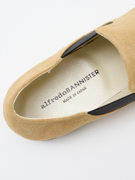 MADE IN JAPAN】サイドゴア スリッポン シューズ｜alfredoBANNISTER