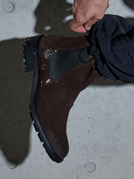 札幌別注】グラスファイバーソール サイドゴアブーツ