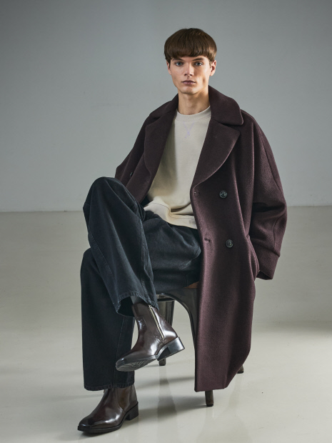 スクエア サイドジップ ブーツ