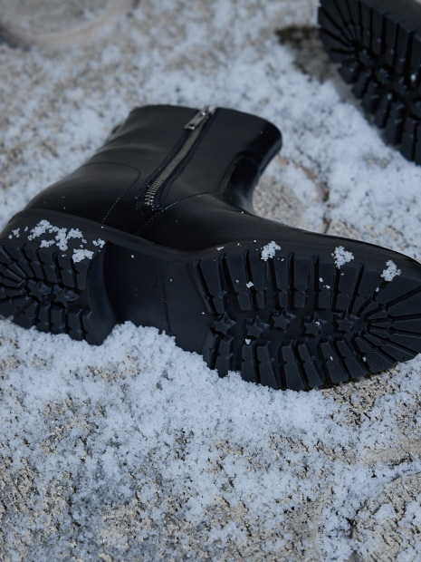 スクエア サイドジップ ブーツ｜alfredoBANNISTER / アルフレッド