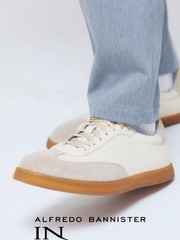 MASTER KICKS】厚底シャークソール レザー メッシュ型押し