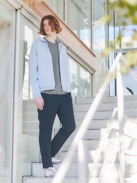 【軽量】シャーリング レザースニーカー【予約】