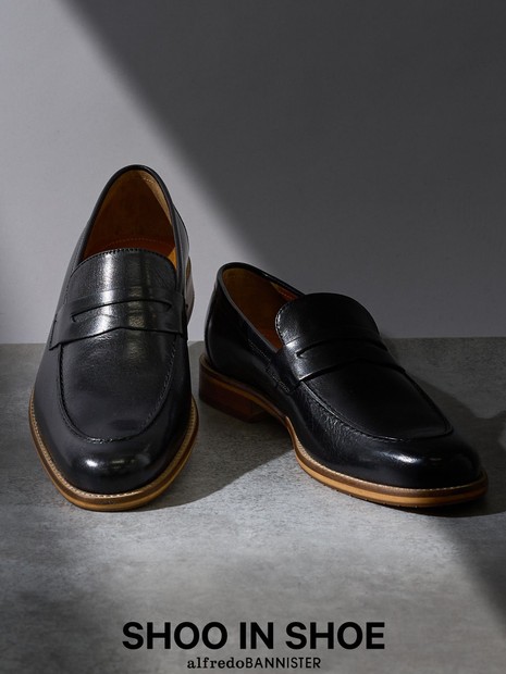 【SHOO IN SHOE】定番 コインローファー/ビジネスシューズ