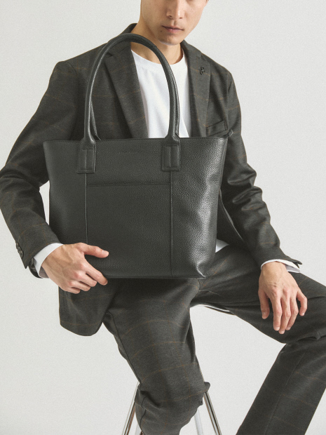 A4対応】シボレザー トートバッグ｜alfredoBANNISTER / アルフレッド